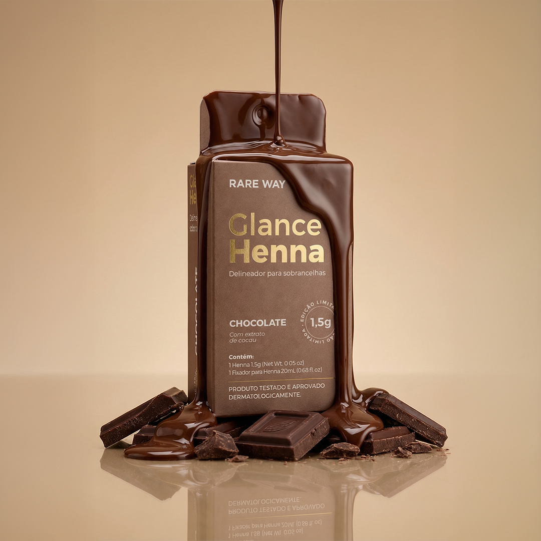 Glance Henna Chocolate mini | 1,5g – Rare Way International