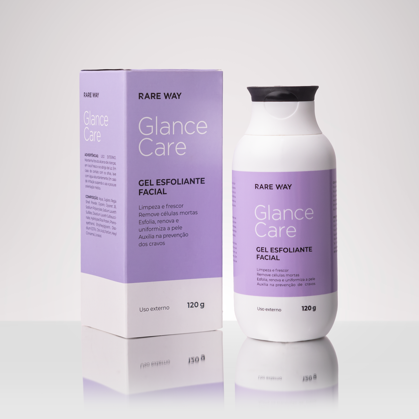 Gel facial exfoliante