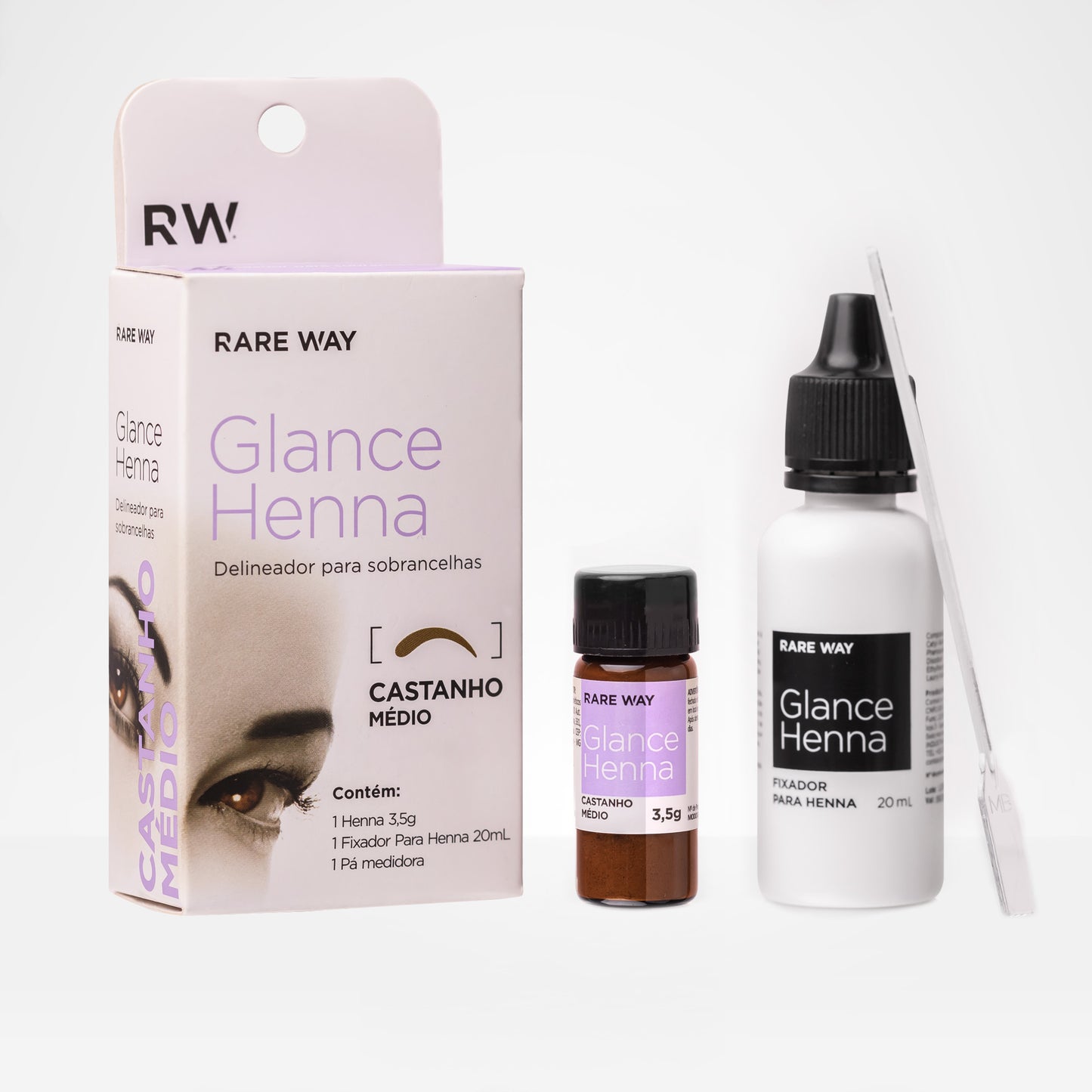Glance Henna 8 cores | 3,5g