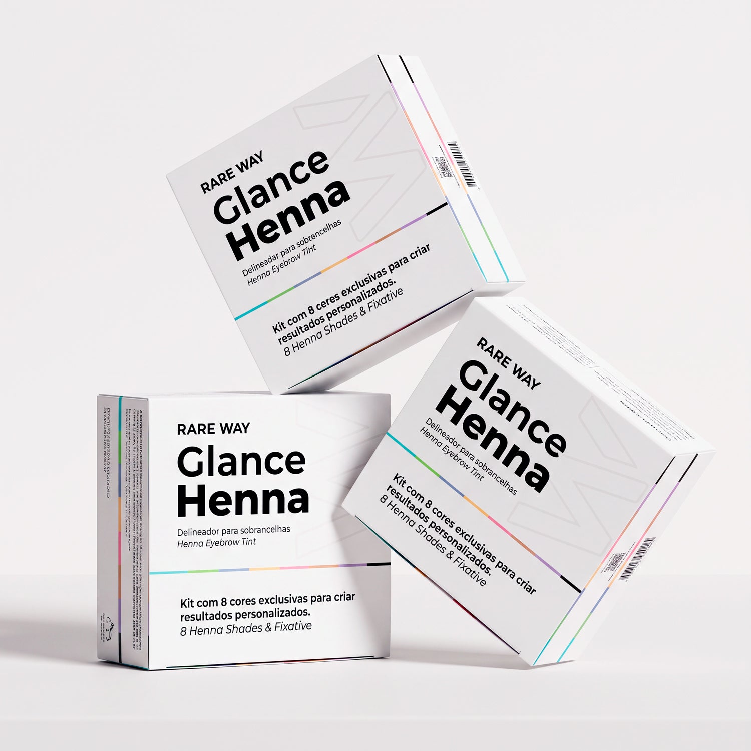 Glance Henna 8 Shade Kit Eyebrow Tint Kit – Rare Way International