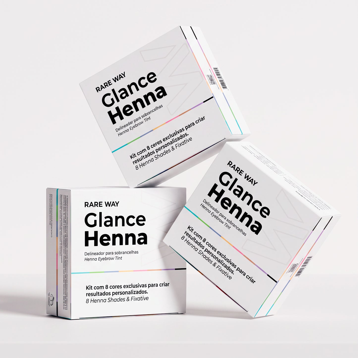 Glance Henna 8 Shade Kit Eyebrow Tint Kit