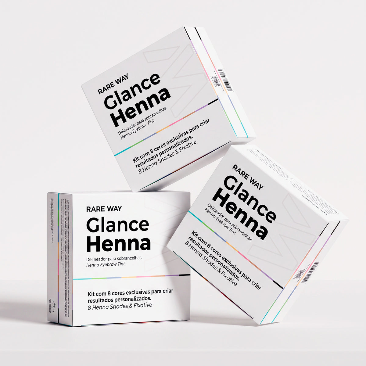 Glance Henna 8 Shade Kit Eyebrow Tint Kit