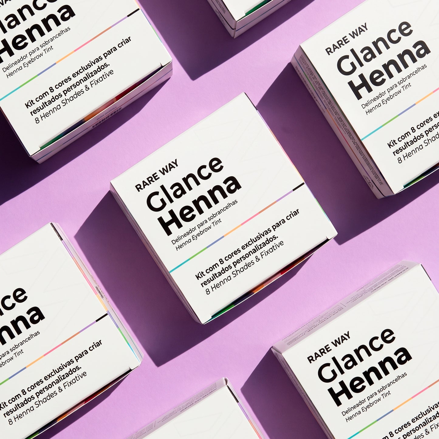 Glance Henna 8 Shade Kit Eyebrow Tint Kit
