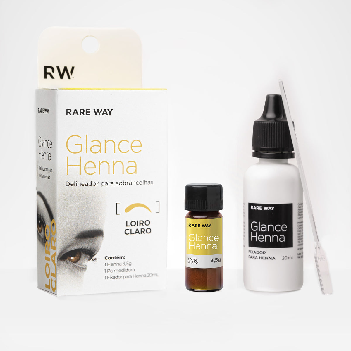 Glance Henna 8 cores | 3,5g