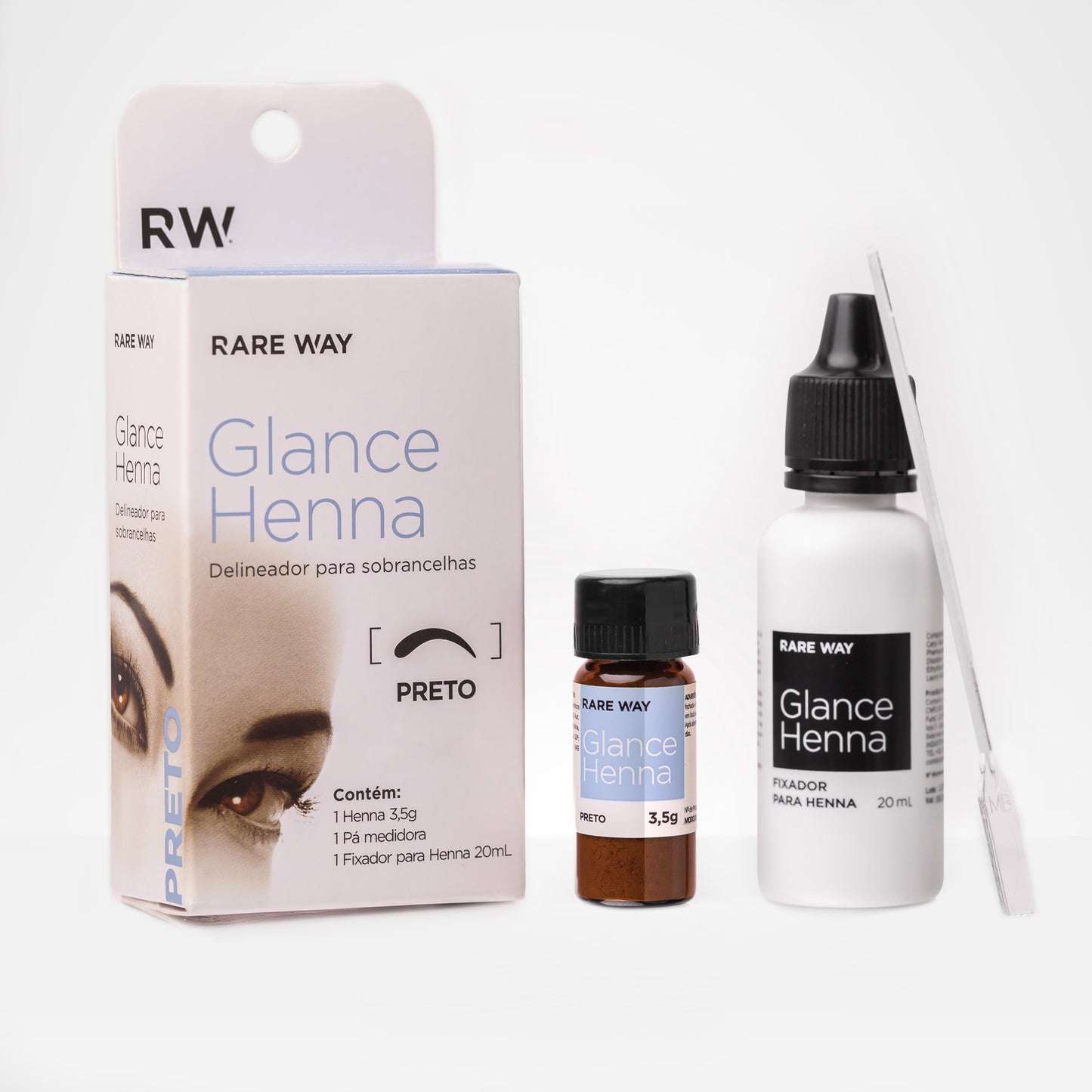 Glance Henna 8 cores | 3,5g