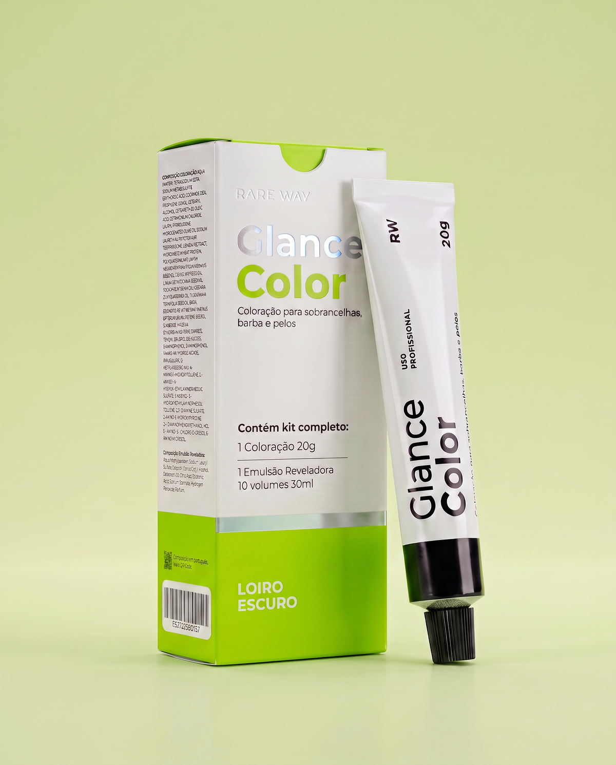 Glance color dark blond + ox