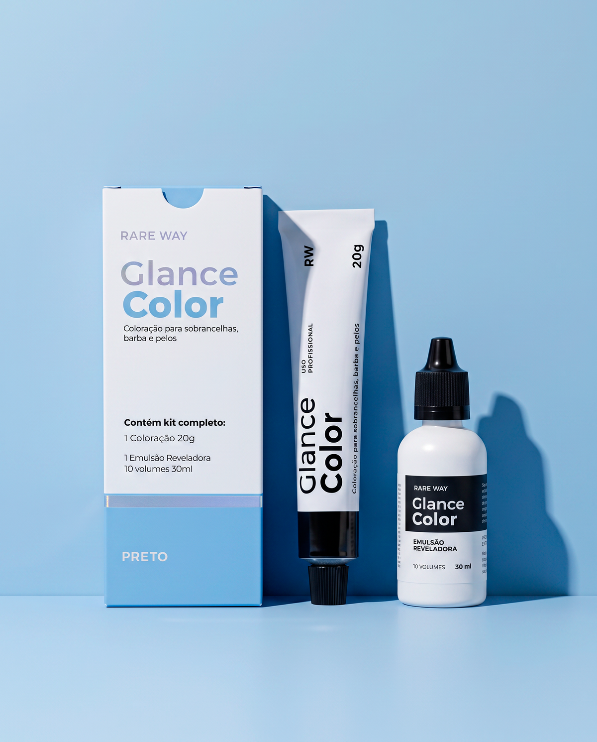 Glance color black + ox
